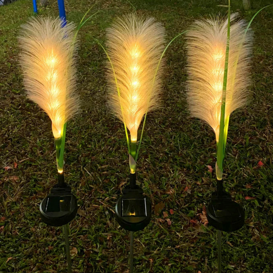 Solar Garden Lights – Decorative Fibre Optic Outdoor Lighting for Home