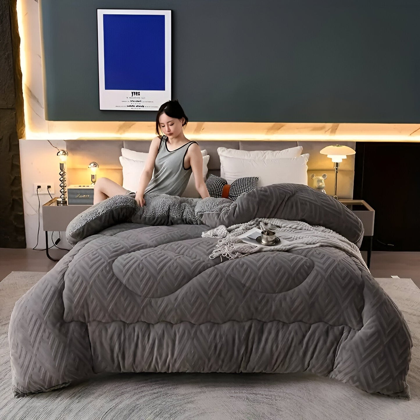 Luxury Duvet All-Season – Plush Comfort Bedding for Home and Office
