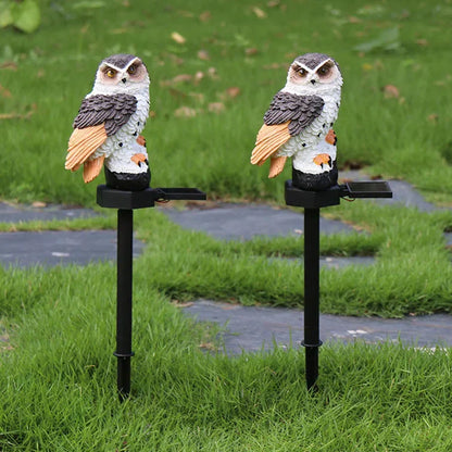 Solar Lantern Outdoor Light – Decorative Solar Garden Owl for Patio & Home