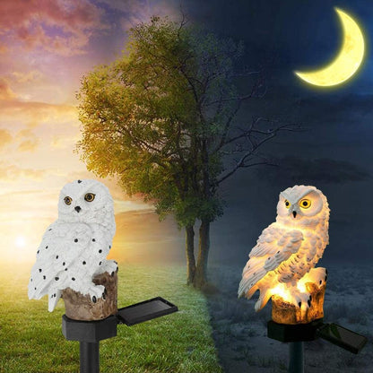 Solar Lantern Outdoor Light – Decorative Solar Garden Owl for Patio & Home