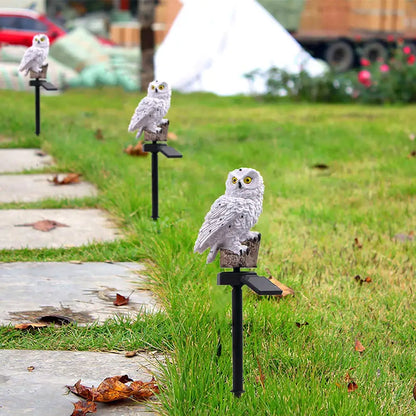 Solar Lantern Outdoor Light – Decorative Solar Garden Owl for Patio & Home