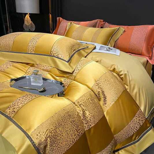 Egyptian Cotton Bedding Set – Luxurious Soft Bed Sheets for Home Comfort