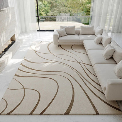 Soft Non-Slip Area Rug – High-Pile Cozy Carpet for Bedroom and Living Room