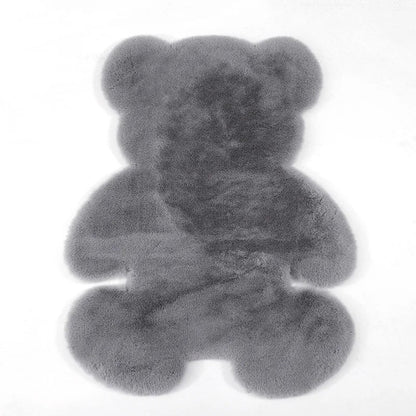 Kids Bear Rug – Playful Irregular Shape Floor Mat for Children's Room