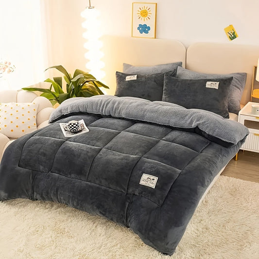 Plush Blanket for Autumn Winter – Soft Cozy Throw for Home Office Comfort