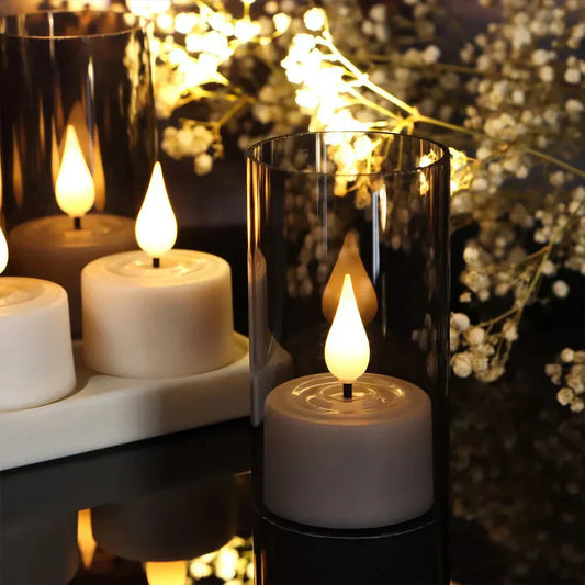 Flameless Candles – Flickering LED Candles for Home Decor and Ambiance
