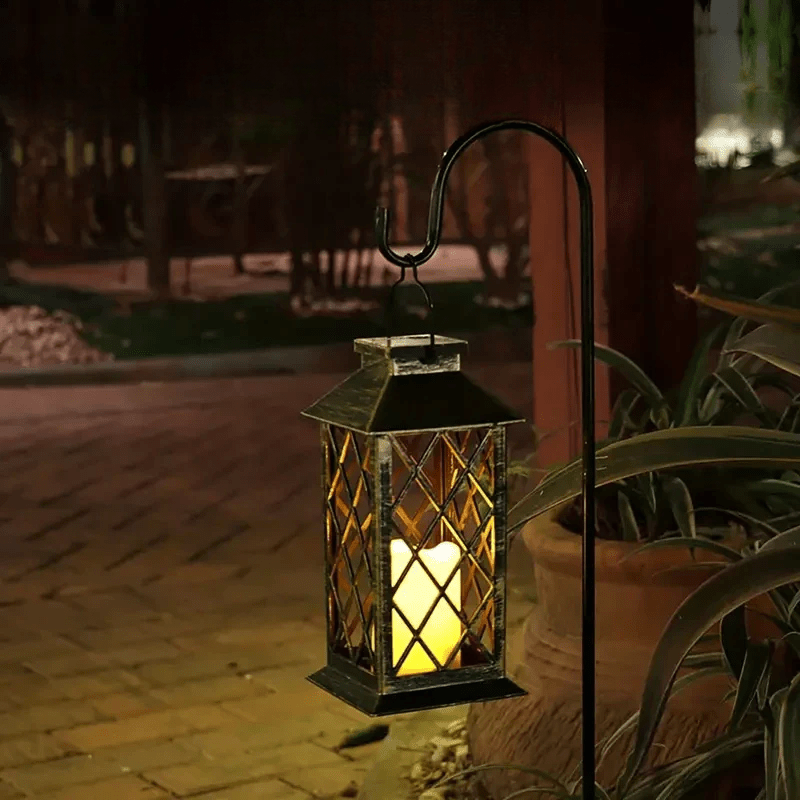 Garden Lanterns Outdoor Decorative Lights – Patio Ambiance Lighting for Home