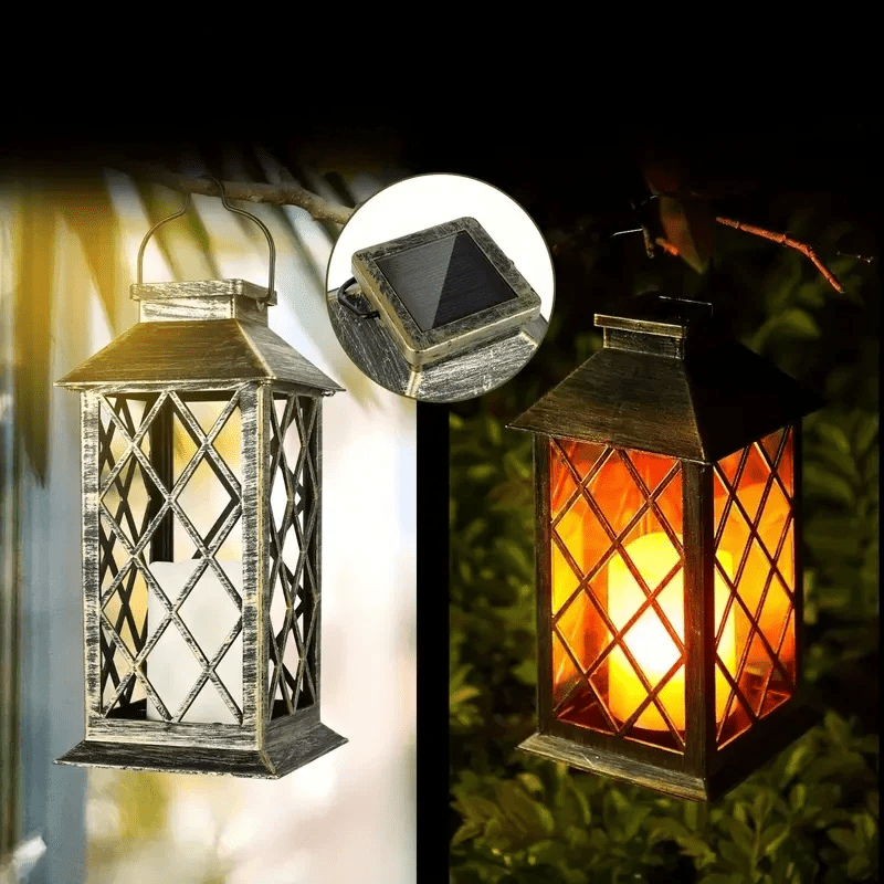 Garden Lanterns Outdoor Decorative Lights – Patio Ambiance Lighting for Home