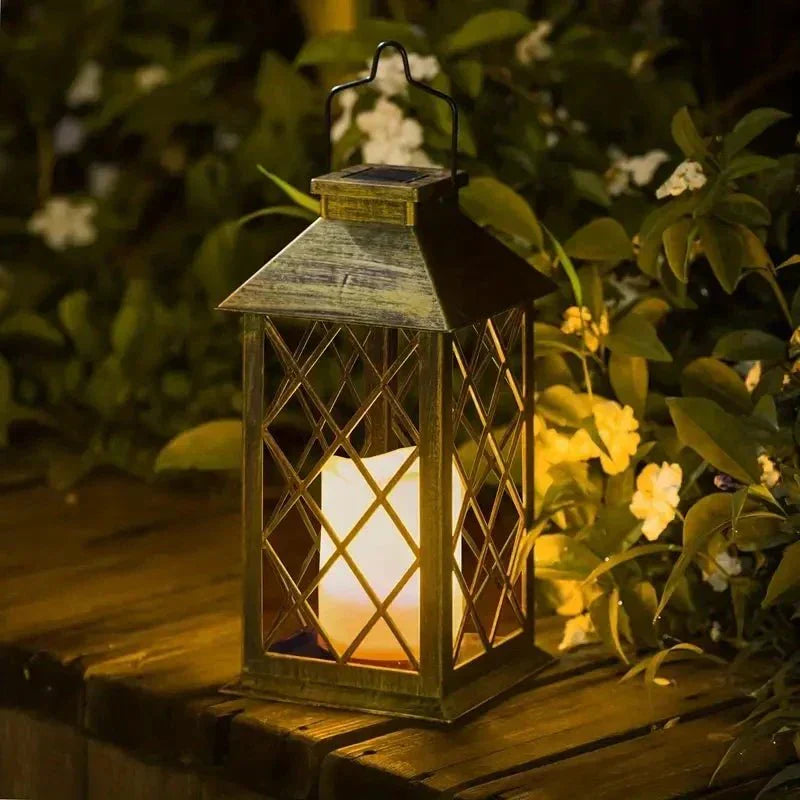 Garden Lanterns Outdoor Decorative Lights – Patio Ambiance Lighting for Home