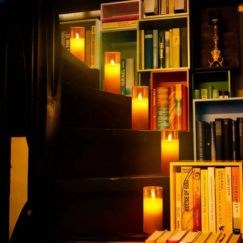 Decorative Candles – Elegant Safe Stylish Home Office Décor Accessories